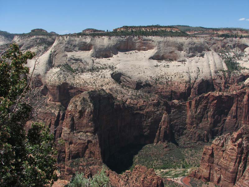 Zion - Angel's Landing from Cable Mountain